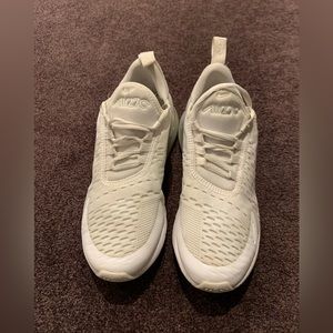 Nike air max 270 white size 5.5y